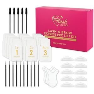 Lash & Brow Express Pro Lift Kit - Pink and White
